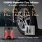 Car Jump Starter with Air Compressor and Hose, Up to 7.0L Gas/5.0L Diesel Vehicles, LED Flashlight, Power Bank, 10,000 mAh Capacity